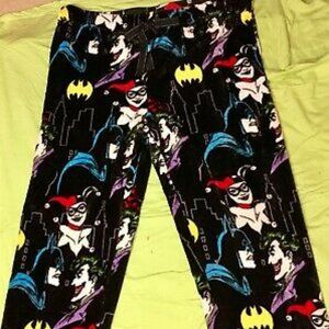 Ladies Fleece Batman Pajama Pant